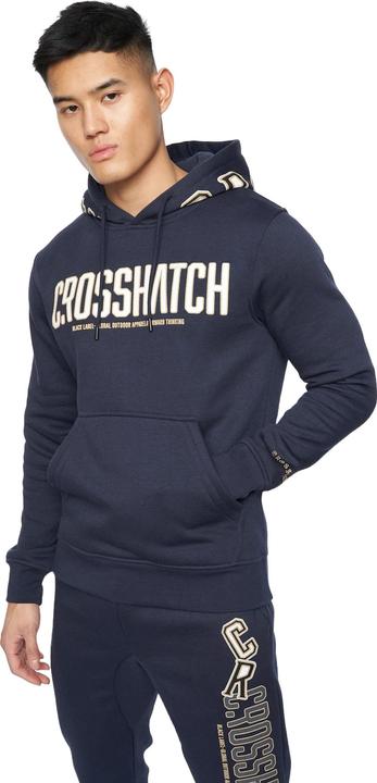Actual product image Crosshatch Mens Doddington Hoodie (M)