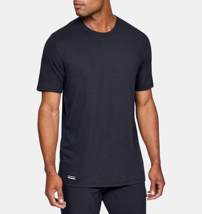 Actual product image Under Armour Charged Cotton T-Shirt Black XL (XL)