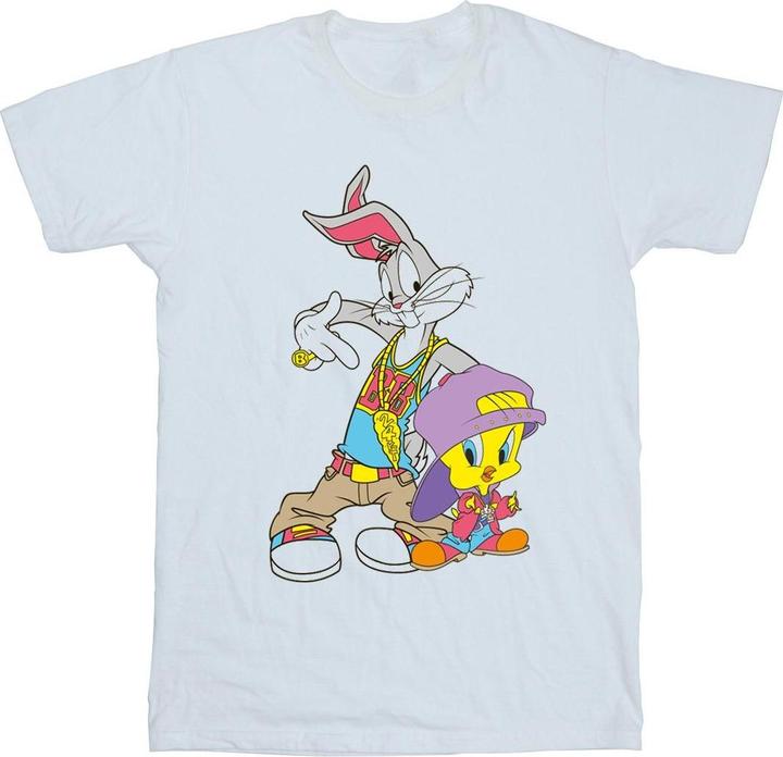Immagine prodotto Looney Tunes Bugs And Tweety Hip Hop Maglietta Ragazze (104)