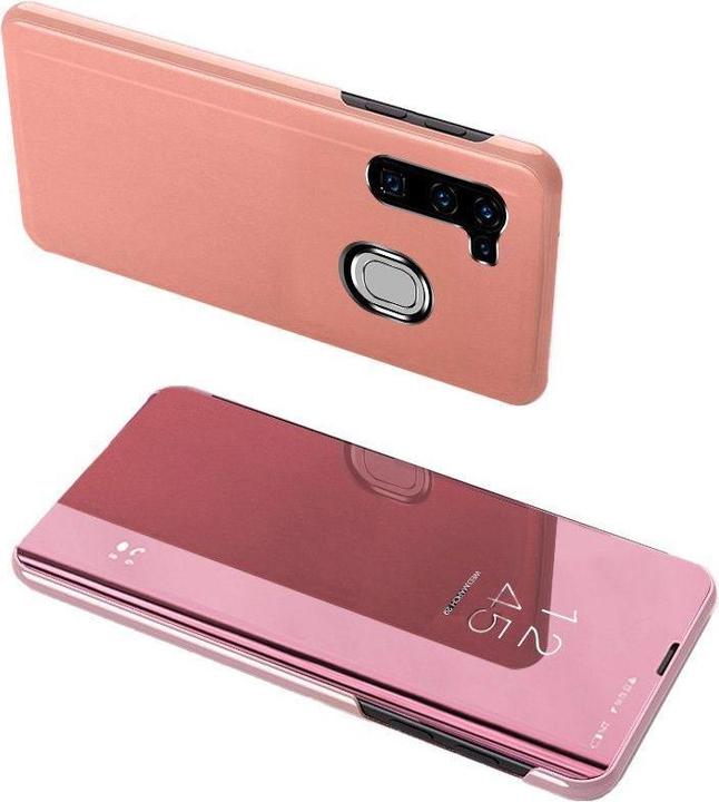 Actual product image Hurtel Clear View Case cover for Samsung Galaxy A11 / M11 pink (Samsung Galaxy A11, Samsung Galaxy M11)