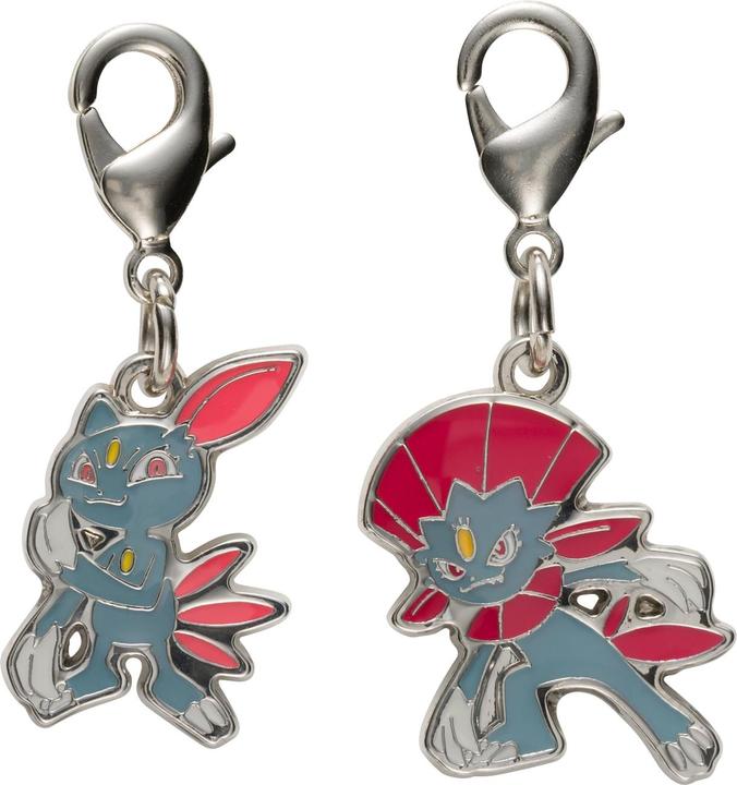 Pokémon Pokemon Center - Sneasel, Weavile Schlüsselanhänger - 2 Stück