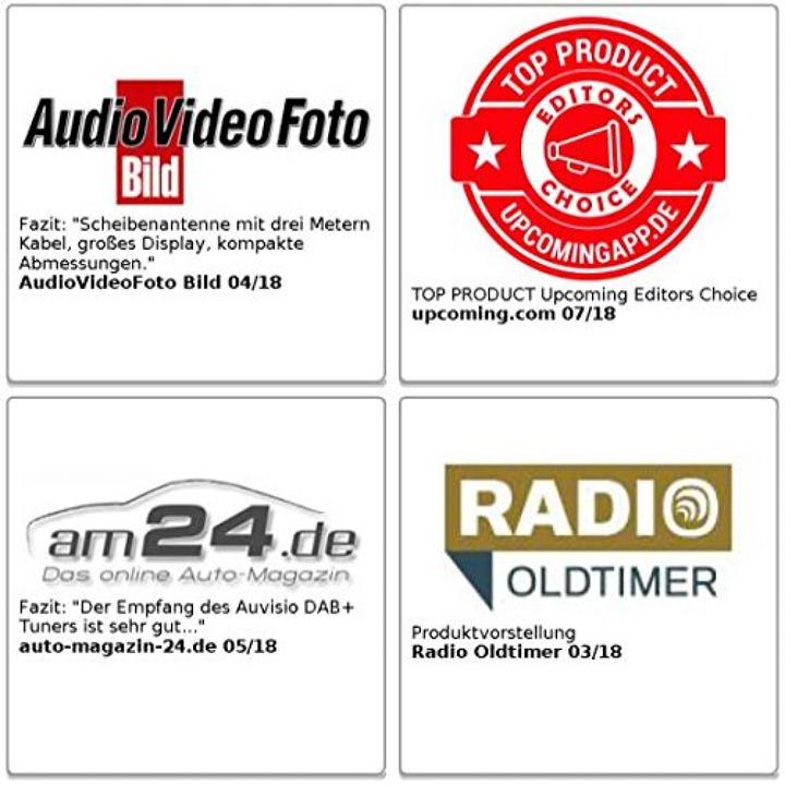 Actual product image Auvisio DAB+/DAB receiver