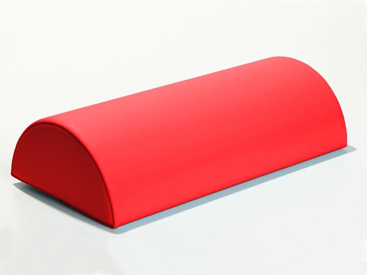 Produktbild Kübler Sport Halbrolle - Lagerungshilfe, Rot, 60 x 20 x 10 cm