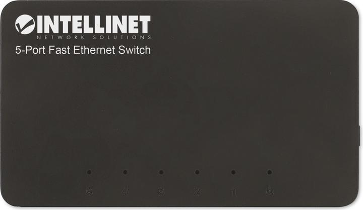 Actual product image Intellinet 5-Port Fast Ethernet Switch (5 Ports)