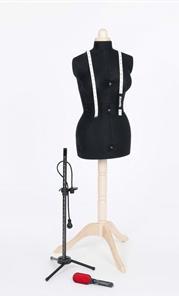 Immagine prodotto Adjustoform Manichino Lady Valet taglia S nero/piede chiaro