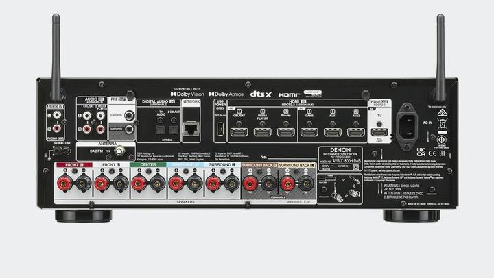 Produktbild Denon AVR X1800H DAB (7.2 Kanal, DAB+, FM, AM, DAB)