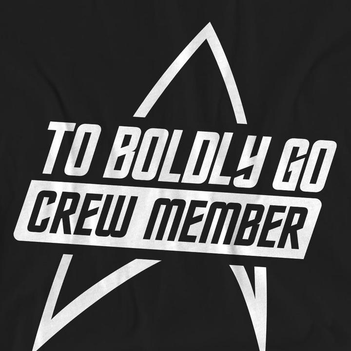 Actual product image Unisex Adult The Next Generation Crew Member T-Shirt (L)