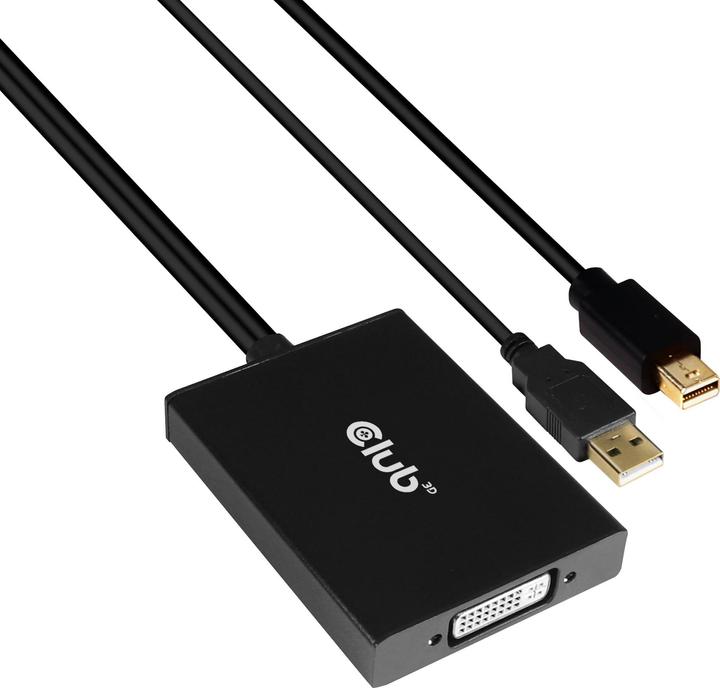 Actual product image Club 3D CAC-1130 (USB-A, Mini DP, 6.10 cm)