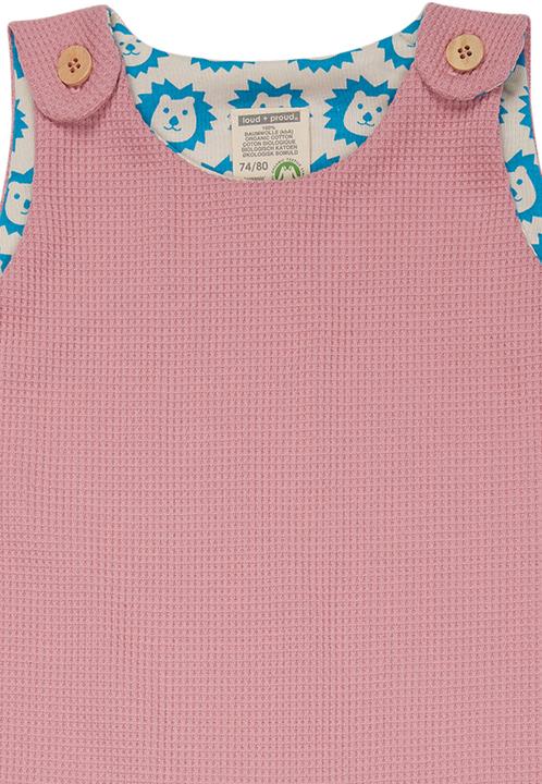 Actual product image loud + proud Romper Waffle (80)