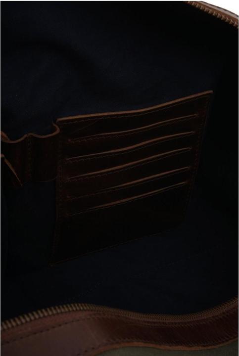 Actual product image Buckle & Seam Weekender Willow Canvas Green/Blue (37 l)