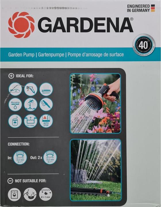 Produktbild Gardena 1736-20 Premium Gartenpumpe 6000/6 inox (Gartenpumpe)