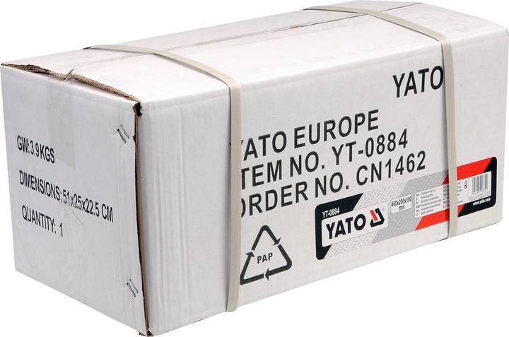 Yato Professional Toolbox Metal 46 x 20 x 18 cm (1 pieces)