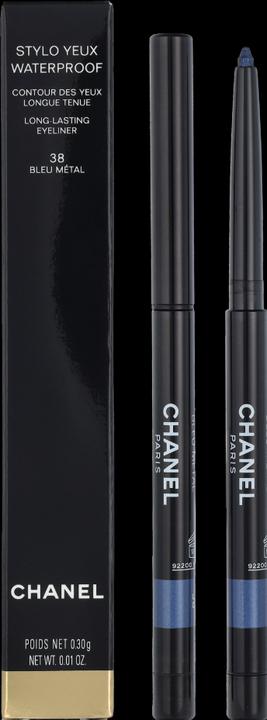 Actual product image Chanel Stylo Yeux Waterproof No 38 (38 Bleu Metal)