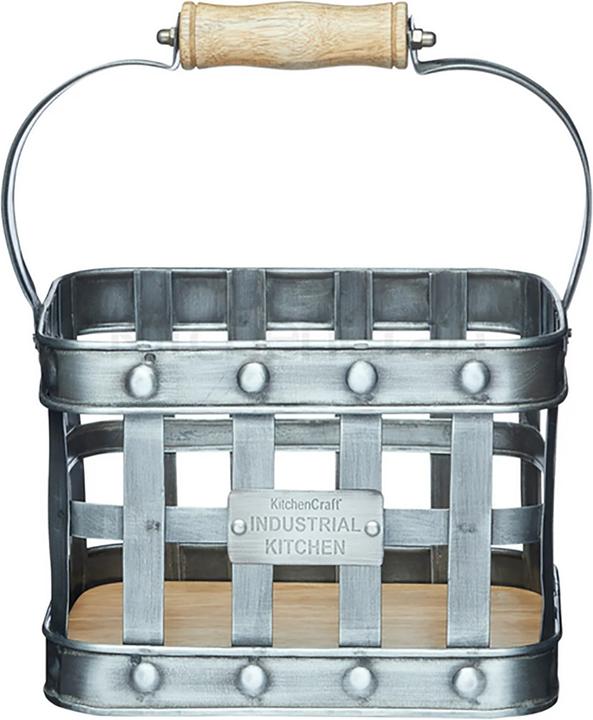 Actual product image neuetischkultur Metal basket with handle