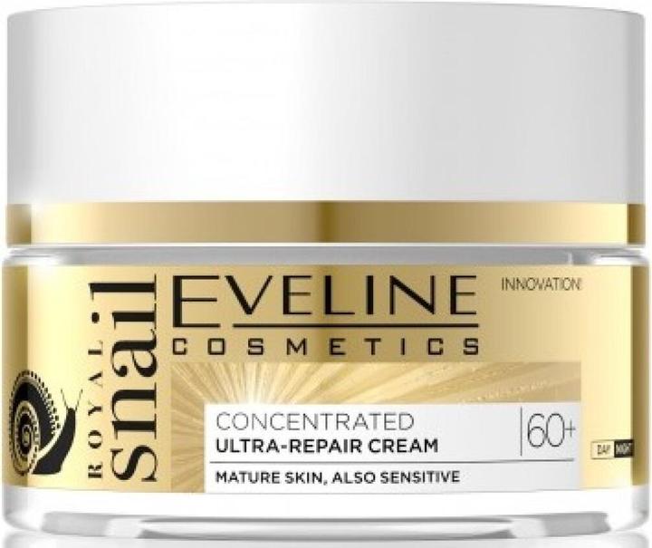 Image du produit Eveline Royal Snail 60+ crème de jour et de nuit pour le visage avec mucus d'escargot 50ml (50 ml, Crème 24h)