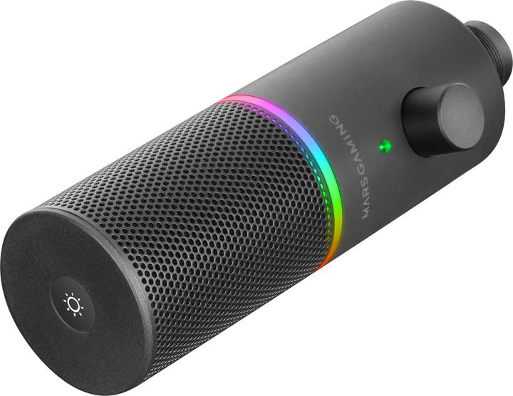 Actual product image Mars Gaming Microphone Mmic-Xt RGB Avec Bras De Montage (Noir)