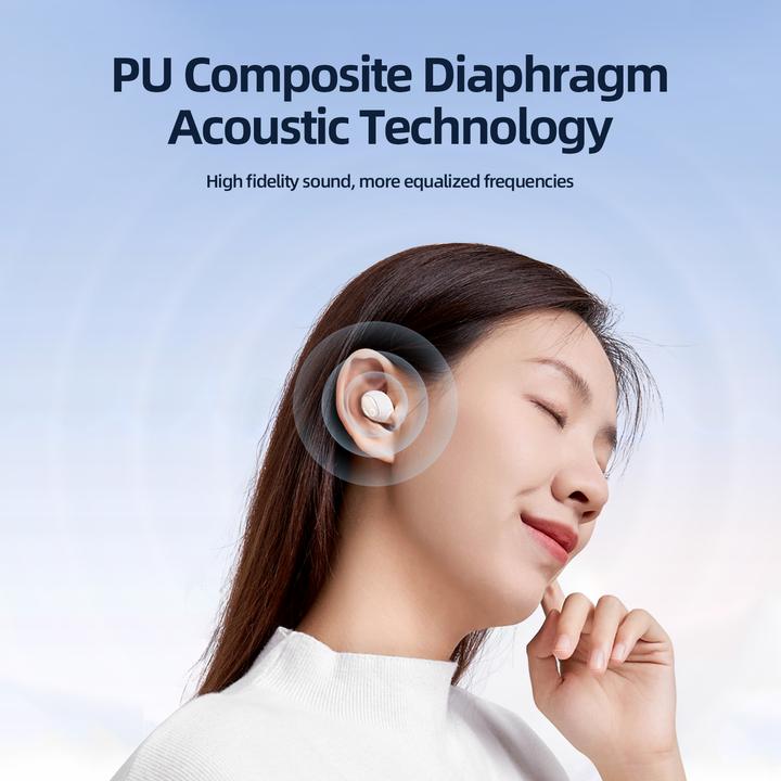 Actual product image Joyroom Earbuds Wireless Headphones with Display, Bluetooth 5.3 - Black (ANC, 42 h, Wireless)