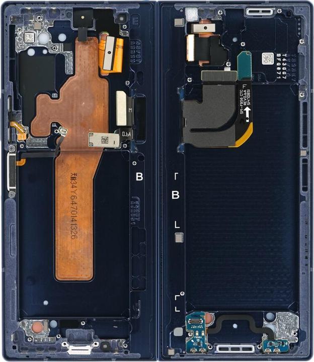 Produktbild Samsung Display + Rahmen SM-F956B Galaxy Z Fold6 5G marineblau GH82-35042C (Display)
