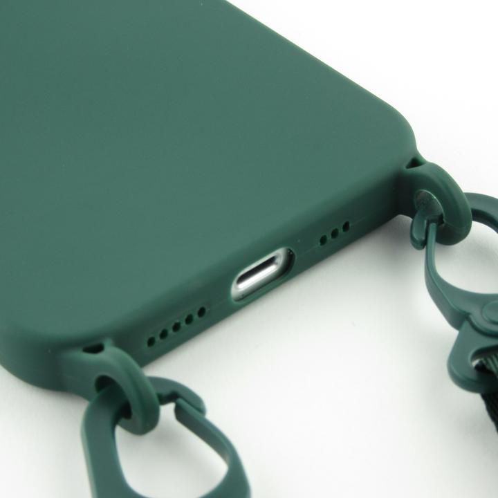 Actual product image PhoneLook Coque Silicone avec lanière et crochet (Apple iPhone 13 mini)
