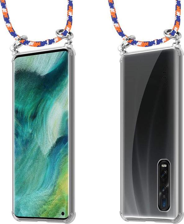 Produktbild Cadorabo TPU Handy Kette SILBER Cover