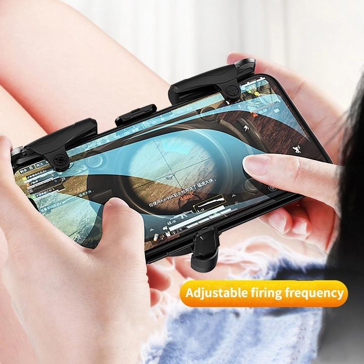 Image du produit Plutoos PUBG Handle Mobile Gaming Joystick Trigger Shooter Controller android Gamepad L1 R1 (iOS, Android)