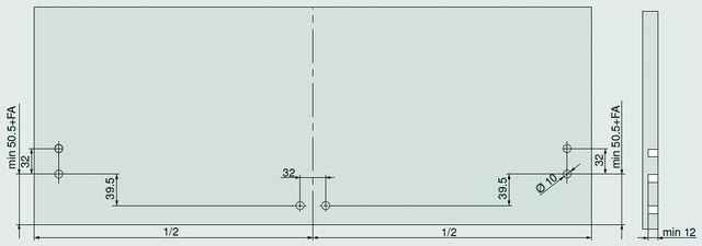Actual product image Blum Front stabilisation TANDEMBOX antaro