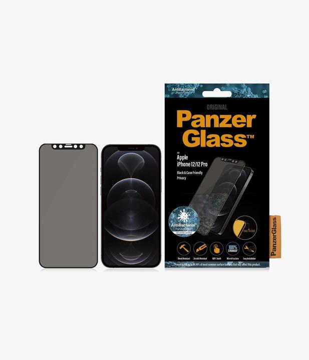 Produktbild PanzerGlass Case Friendly Privacy (1 Stück, Realme 12 Pro+, Apple iPhone 12)