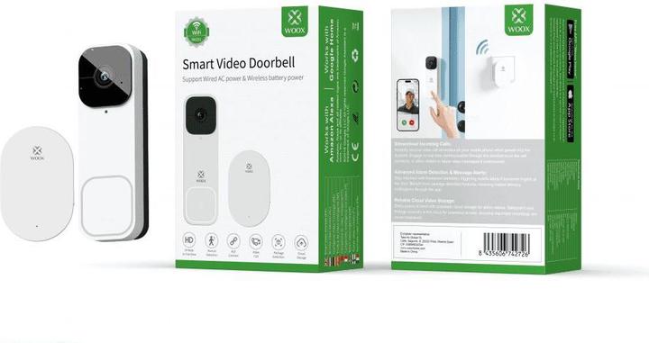 Produktbild Woox R4331 Smart video deurbel & binnen bel