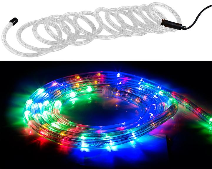 Lunartec LED-Lichtschlauch für Innen- & Aussenbereich (10 m)