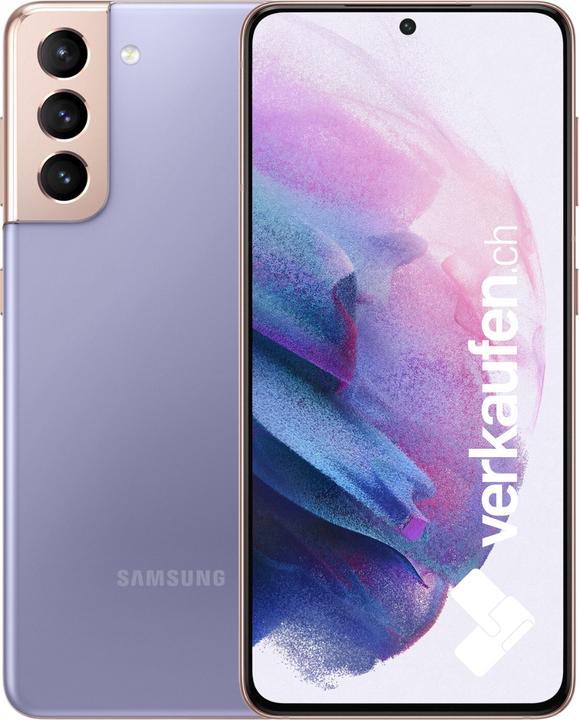 Produktbild verkaufen.ch Galaxy S21 Dual SIM 5G (128 GB, Phantom Violet, 6.20", 64 Mpx, Dual SIM, A / Wie neu)