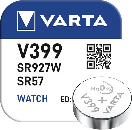 Image du produit Varta Voir V399 (1 pcs, SR57, 42 mAh)