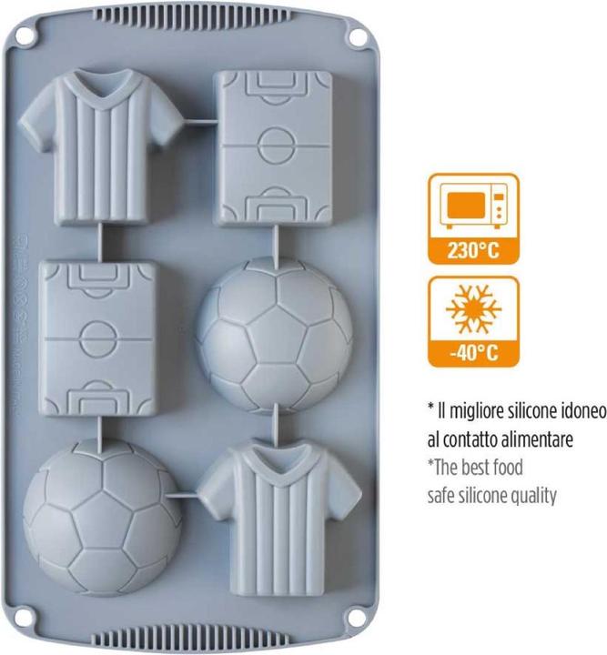 Immagine prodotto Decora Gioco di calcio della muffa del silicone (17 cm)