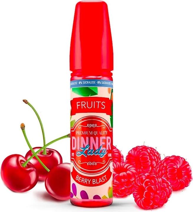 Produktbild Dinner Lady Berry Blast 50/60ml Shortfill (Himbeere, Kirsche)