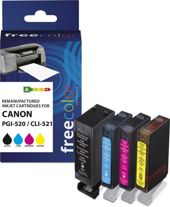 Immagine prodotto Freecolor Inchiostro PGI-520 / CLI-521 Multipack Colore (Color)
