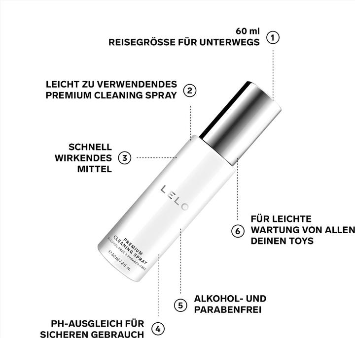 Actual product image LELO Cleaning Spray (60 ml)