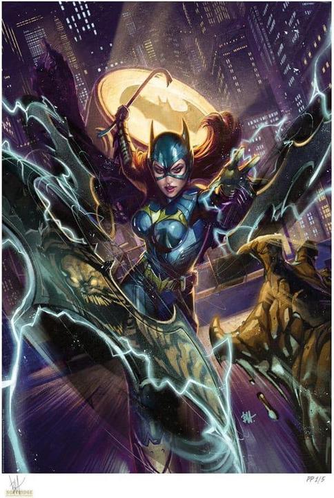 Actual product image Sideshow DC Comics art print Batgirl 46 x 61 cm - unframed (46 x 61 cm)