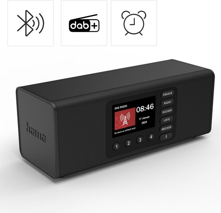 Produktbild Hama DR2002BT (DAB, DAB+, FM, Bluetooth)