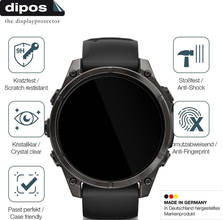 Produktbild Dipos Anti-Shock Displayschutz 9H