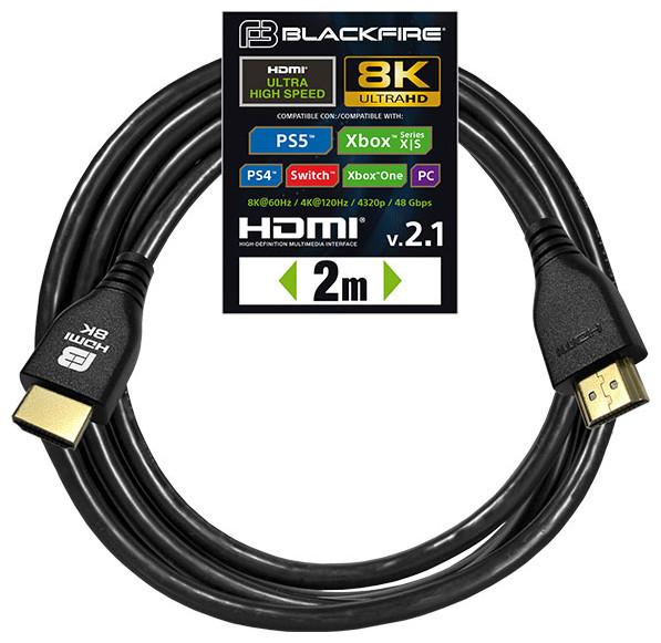 Image du produit Ardistel Cable HDMI 2.1 8K 3D 2 meters for PS5™, Xbox™ Series X|S, PS4™, Switch™, Xbox™ One (Mod.Ref (2 m, HDMI)
