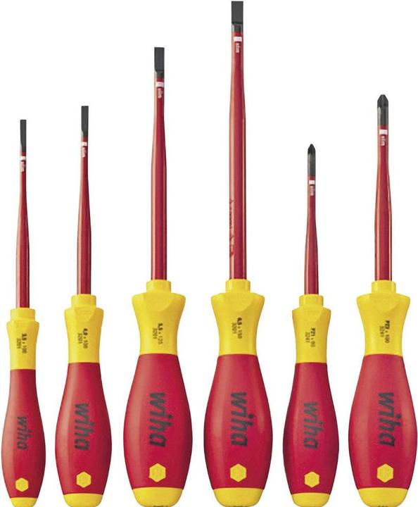 Produktbild Wiha SoftFinish electric slimFix (Schlitzschrauben, Pozidriv-Kreuzschlitz (PZ))