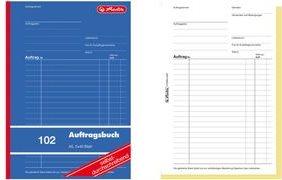 Actual product image Herlitz Form book "Order 264.20cm (104"), DIN A4, 2 x 40 sheets (40 x)