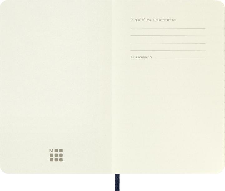 Productafbeelding Moleskine Notitieboekje Zachte kaft gelinieerd (A6, Rijen, Softcover)