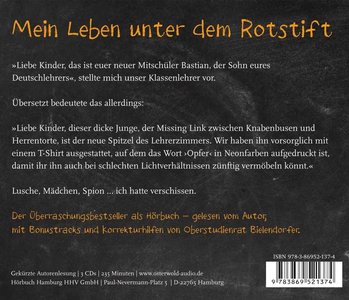 Actual product image Teacher's Child (Bastian Bielendorfer, German)