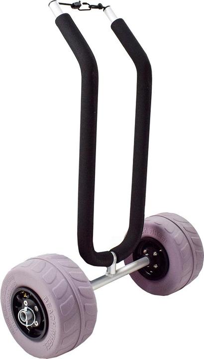 Actual product image 9WS Chariot alu 1 paddle roues basse pression spcial plage