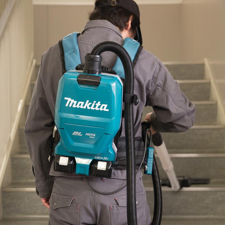 Produktbild Makita DVC261ZX15 (Rückenstaubsauger)