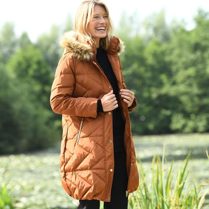 Produktbild Anne Weyburn Gesteppter Wintermantel mit Kapuze (52)