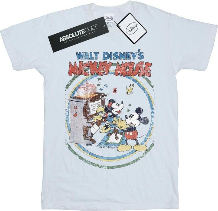 Disney Mickey Mouse Piano TShirt (XL)
