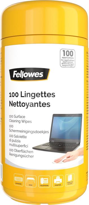 Actual product image Fellowes Surface cleaning cloths, 100 pieces (100 x)