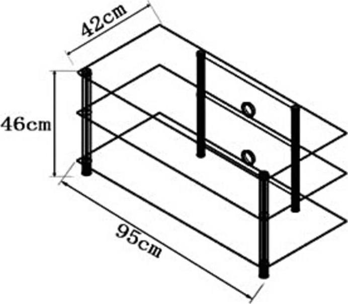 Produktbild VCM Netasa (95 x 40 x 45 cm)