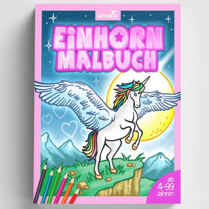 Produktbild Ludwig:Einhorn Malbuch
